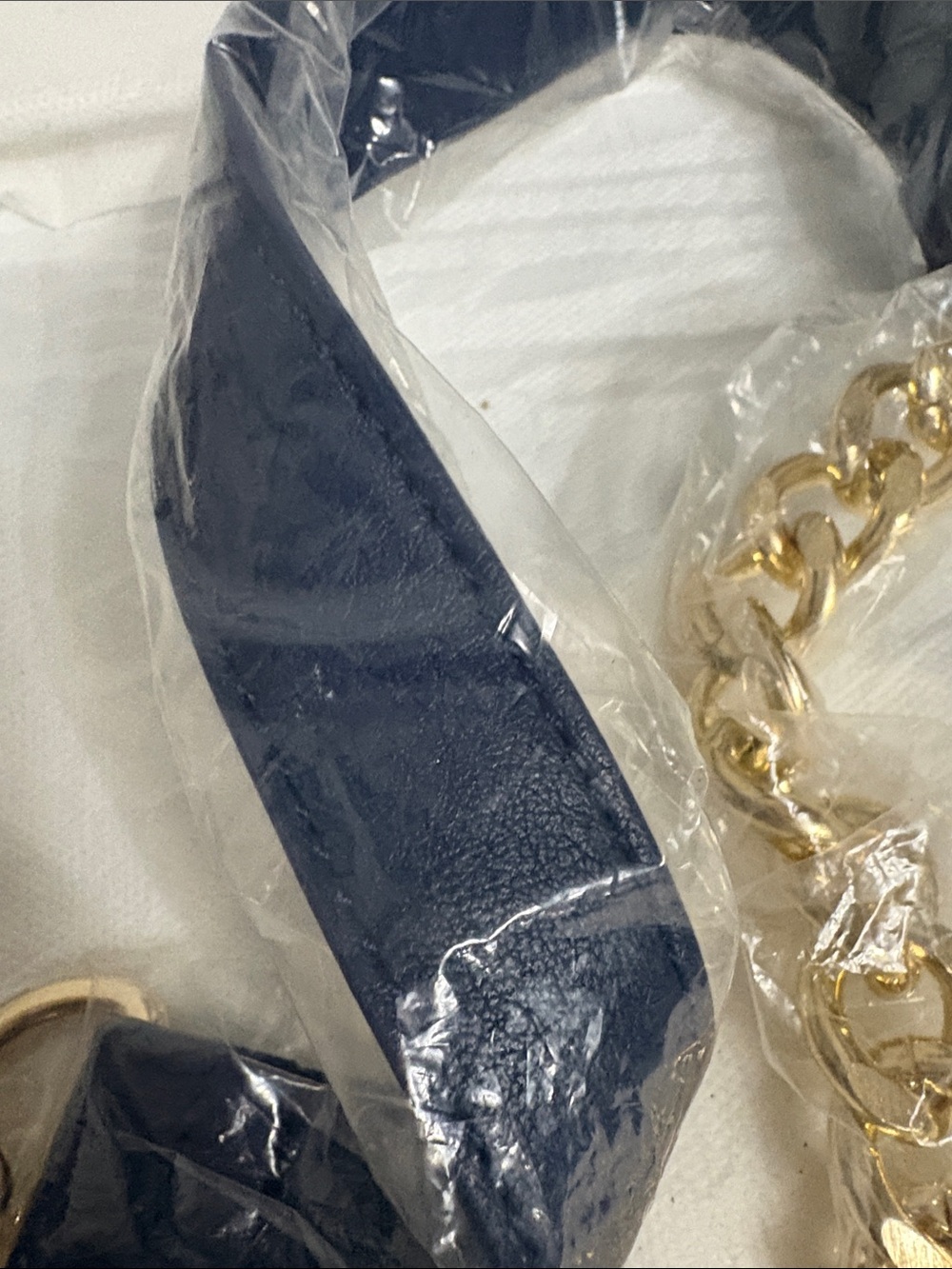Blue & Gold Chain Strap - Picture 2 of 3
